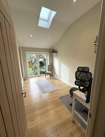Raunds single storey extension home office