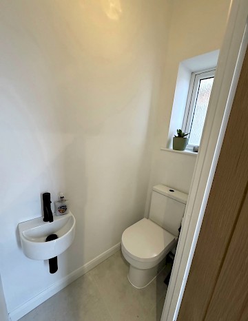 Raunds single storey extension downstairs wc
